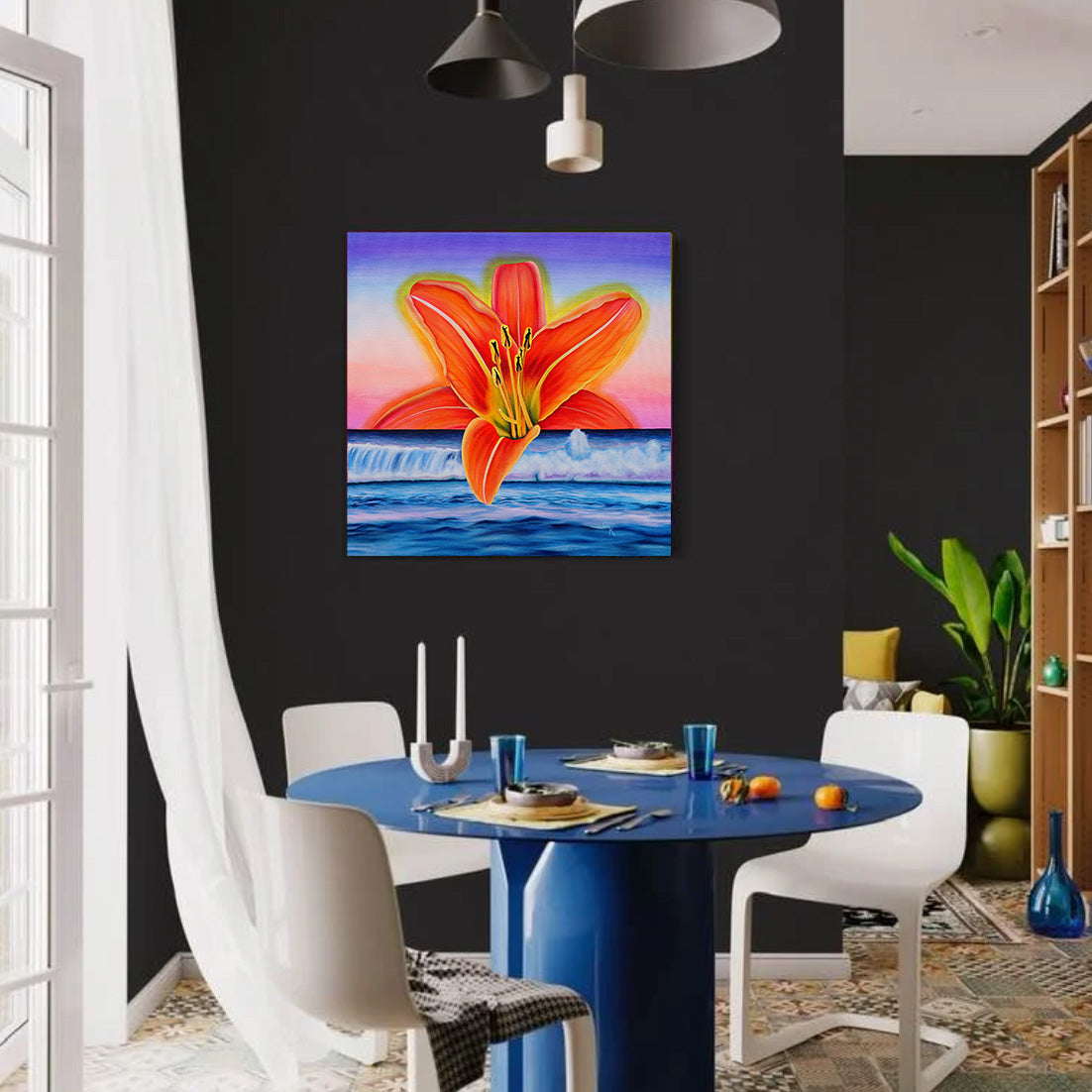 "Lily Ocean" Original