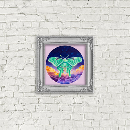 "Luna Moth" Print
